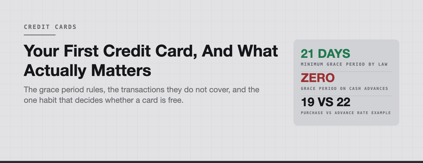 Your First Credit Card: What to Look for as a Student