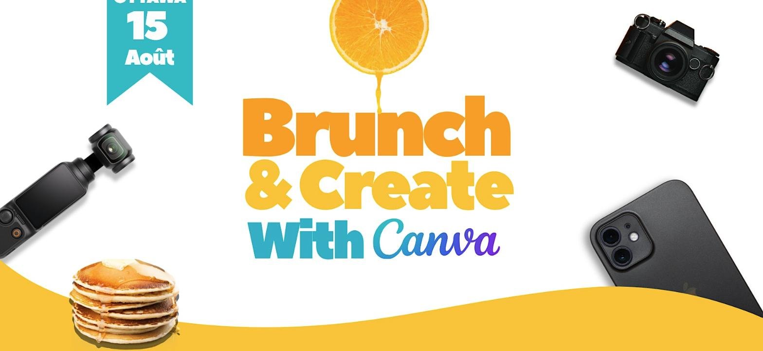 Brunch and Create With Canva: A Content-Building Brunch on Bank Street, August 15