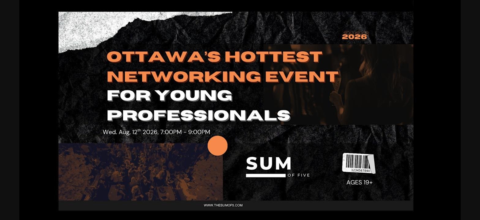 Ottawa’s Hottest Networking Event for Young Professionals Returns August 12