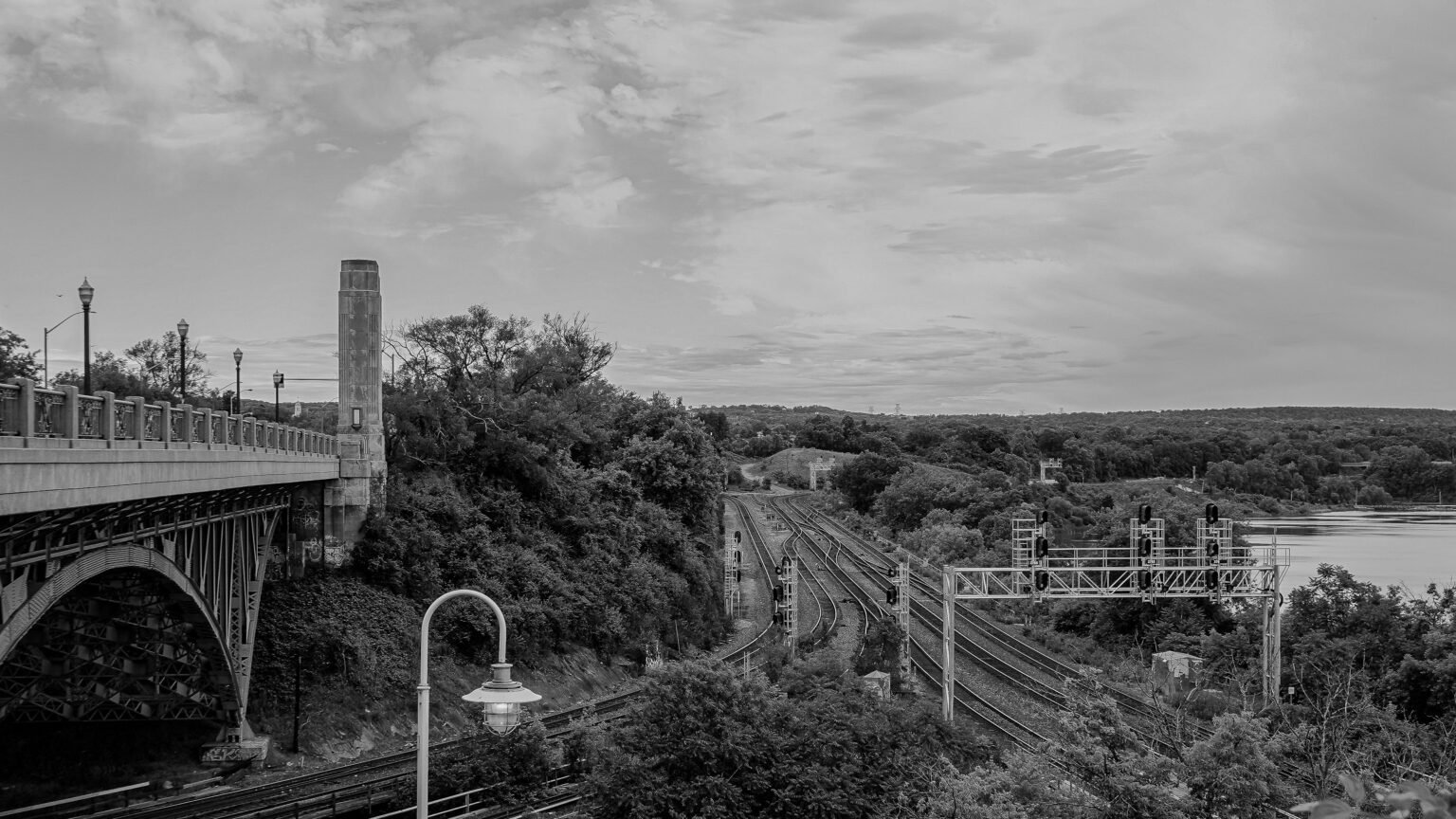 Hamilton — High Level Bridge and rail lines